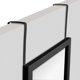 5five Wysokie lustro do zawieszenia na drzwiach, 94 x 34 x 1,7 cm