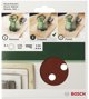 5-piece sandpaper set for eccentric sander G60 Bosch 2609256A30