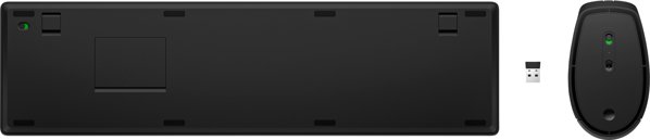 HP 650 Ασύρματο Πληκτρολόγιο και Ποντίκι Σετ, Ελληνικό Layout
