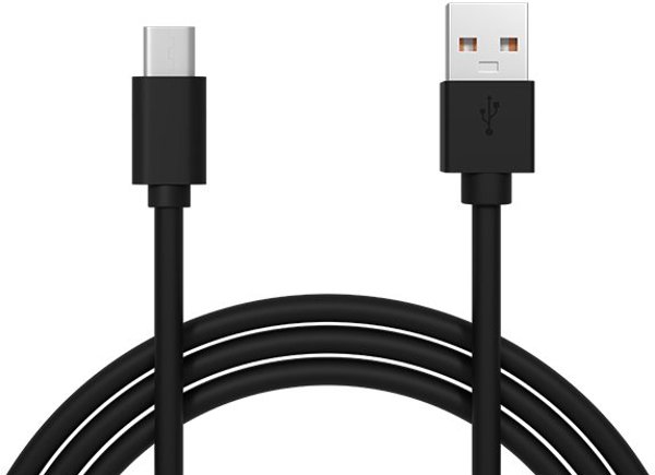 Καλώδιο USB A - Micro B 1,5 μ. μαύρο HQ με κρεμαστό 66-114#