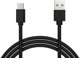 Καλώδιο USB A - Micro B 1,5 μ. μαύρο HQ με κρεμαστό 66-114#