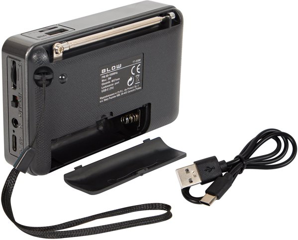Radio przenosne analogowe AM/FM BT Blow RA18