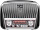 Φορητό Αναλογικό Ράδιο AM/FM με Bluetooth RA17 Blow Ασημί Ηλιακό