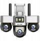 78-669# Kamera blow wifi 3 obiektywy obracane 6mp v-bp36 czarna