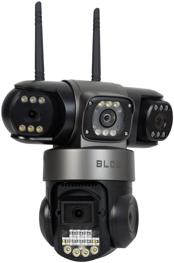 78-680# Kamera blow wifi 3 obiektywy 6mp v380 czarna