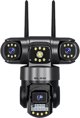78-680# Kamera blow wifi 3 obiektywy 6mp v380 czarna