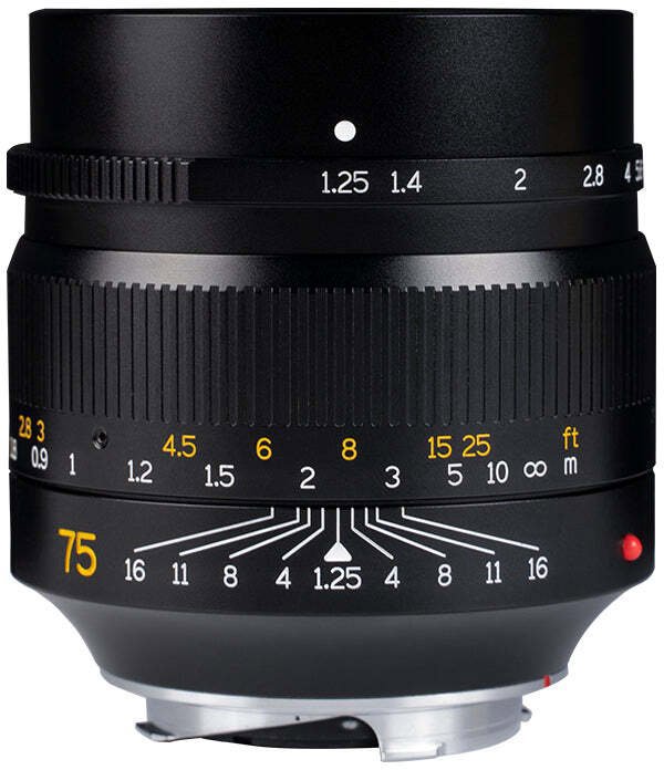 7Artisans 75mm F1.25 Leica M Mount