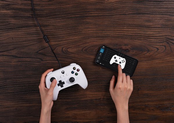 8BitDo Ultimate Ενσύρματο Χειριστήριο για Xbox, Hall Effect Joysticks, Μαύρο