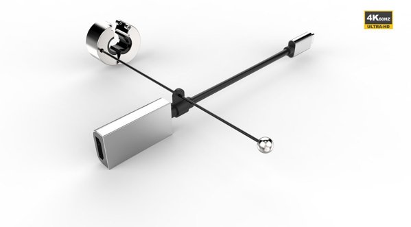 8K@60Hz Pro Adapter Ring USB-C