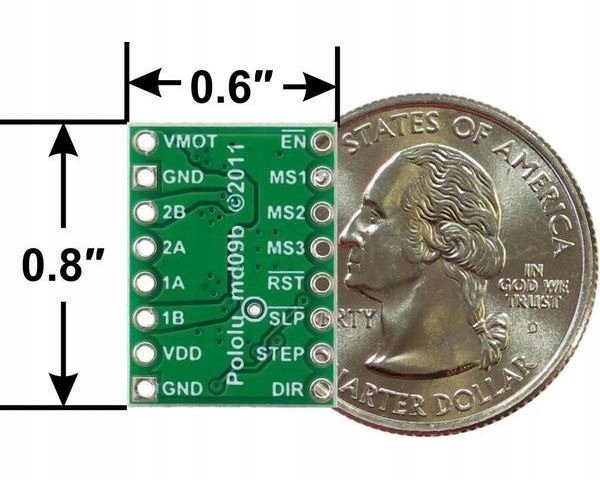 A4988 - sterownik silnika krokowego RepRap 35V/2A - Pololu 1182}
