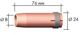 ABICOR BINZEL Dysza gazowa cylindryczna MB GRIP 26KD 20x76x24mm - 145.0051