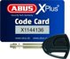 Κλειδαριά Μηχανής Abus Granit Extreme Plus 59/12HKS170, 170cm, Μαύρο