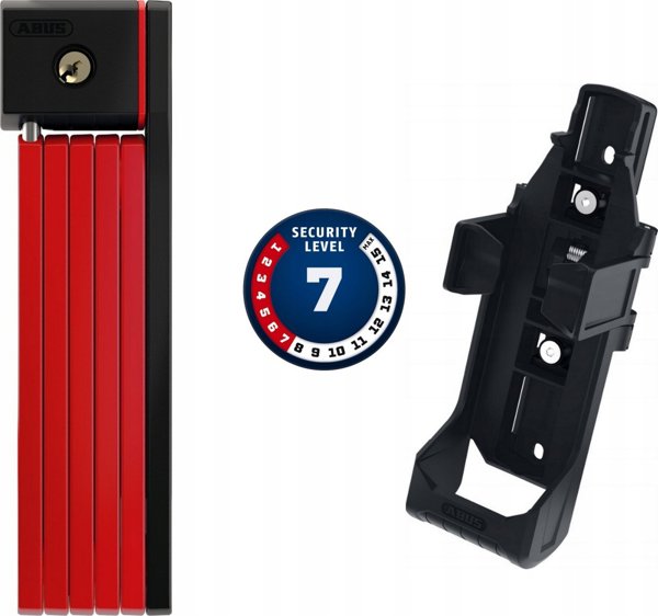 Κλειδαριά Ποδηλάτου Abus Bordo uGrip 5700K/80, Πτυσσόμενη, 80cm, Μαύρο