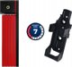 Κλειδαριά Ποδηλάτου Abus Bordo uGrip 5700K/80, Πτυσσόμενη, 80cm, Μαύρο