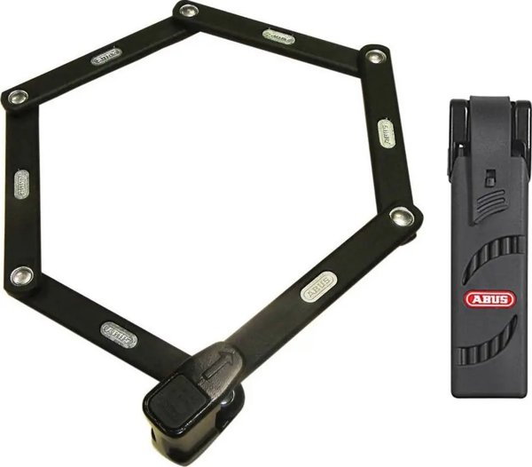Κλειδαριά Ποδηλάτου Abus Bordo uGrip 5700K/80, Πτυσσόμενη, 80cm, Μαύρο