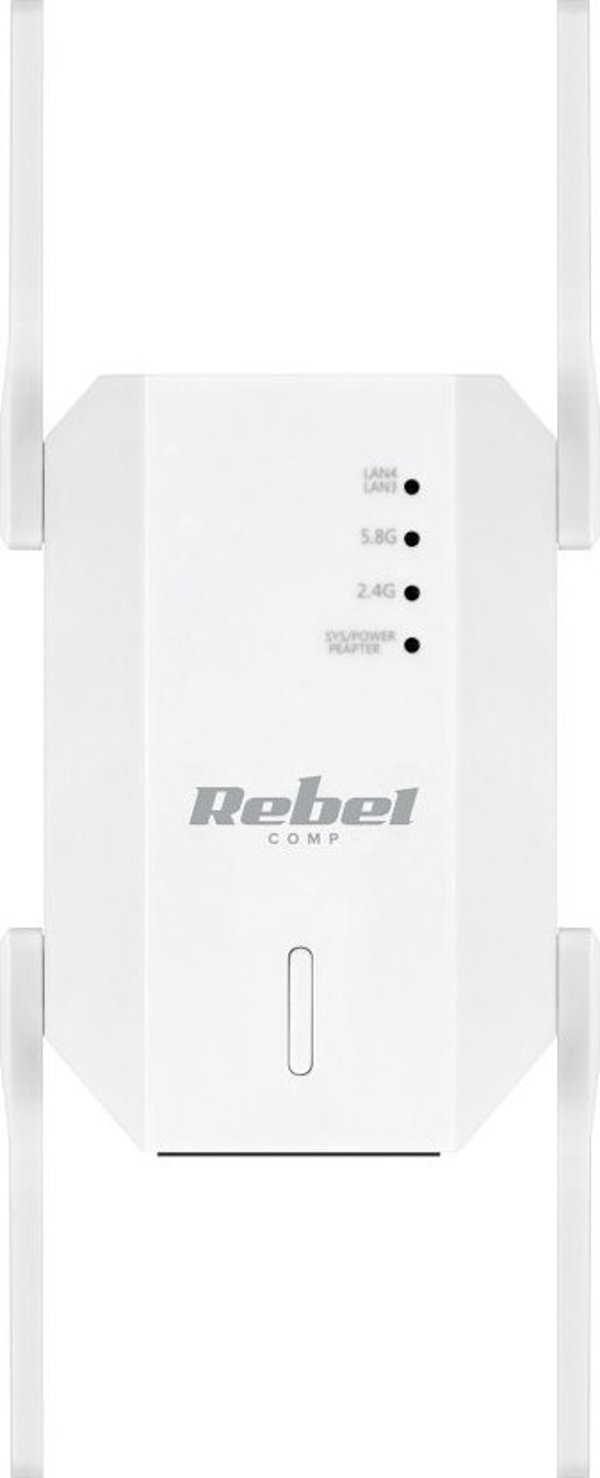 Access Point Rebel KOM1031 Repeater wzmacniacz WiFi 2.4+5 GHz Rebel