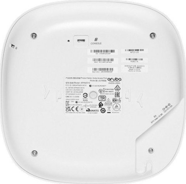 HP Instant On AP25 Access Point (R9B28A) Wi-Fi 6 Dual-Band