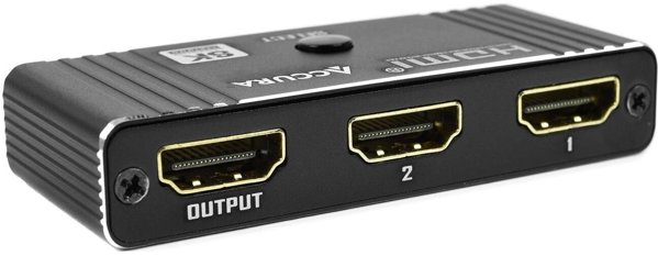 Accura z pilotem HDMI 2>1 1<2 8K60Hz