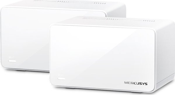 Access Point Mercusys MERCUSYS Halo H90X(2-pack) WiFi6 Mesh (AX6000,2,4GHz/5GHz,1x2,5GbELAN/WAN,2xGbELAN/WAN)