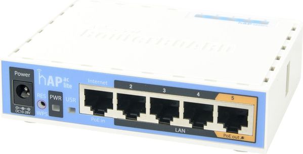 MikroTik RB952Ui-5ac2nD Access Point WiFi 802.11ac, 5 Θύρες LAN 10/100, Υποστήριξη PoE