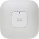 Σημείο Πρόσβασης Cisco Cisco 802.11a/g/n Σταθερό Ενοποιημένο AP Εσωτερική Κεραία FCC Cfg, 54 Mbit/s, 2.4, 5 GHz, 10/100/1000 Base-T, 32 MB, 128 MB, 221 x 221 x 47 mm
