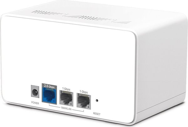 Access Point Mercusys MERCUSYS Halo H90X(3-pack) WiFi6 Mesh (AX6000,2,4GHz/5GHz,1x2,5GbELAN/WAN,2xGbELAN/WAN)