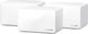 Access Point Mercusys MERCUSYS Halo H90X(3-pack) WiFi6 Mesh (AX6000,2,4GHz/5GHz,1x2,5GbELAN/WAN,2xGbELAN/WAN)