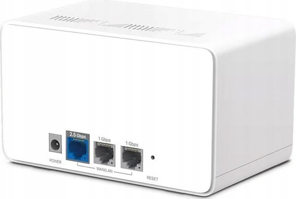 Access Point Mercusys MERCUSYS Halo H90X(3-pack) WiFi6 Mesh (AX6000,2,4GHz/5GHz,1x2,5GbELAN/WAN,2xGbELAN/WAN)
