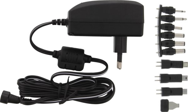 Nordic Quality AC/DC Προσαρμογέας Ρεύματος 3-12V, 6.7-27W, 2250mAh (MW3IP25GS)
