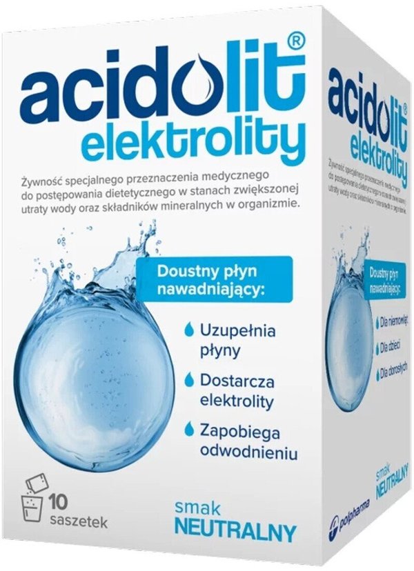Acidolit Elektrolity Προετοιμασία Ενυδάτωσης για Βρέφη 10 φακελάκια