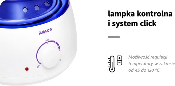 Activeshop Θερμαντήρας Κεριού iWAX 100, Λευκός για Αποτρίχωση