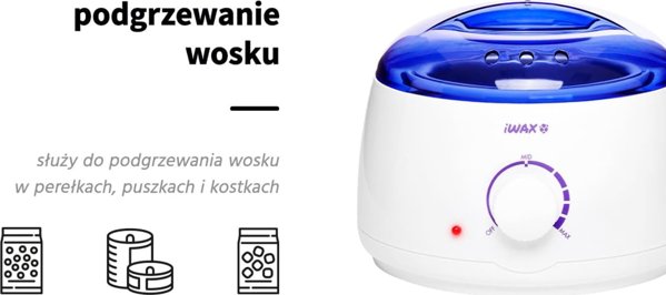 Activeshop Θερμαντήρας Κεριού iWAX 100, Λευκός για Αποτρίχωση
