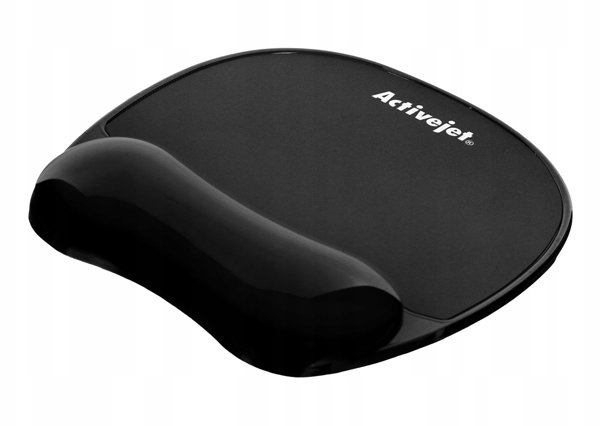 Τζελ mouse pad Activejet μαύρο