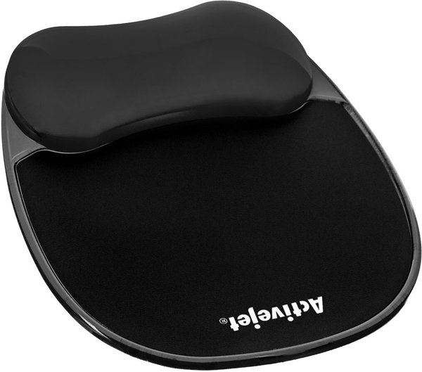Τζελ mouse pad Activejet μαύρο