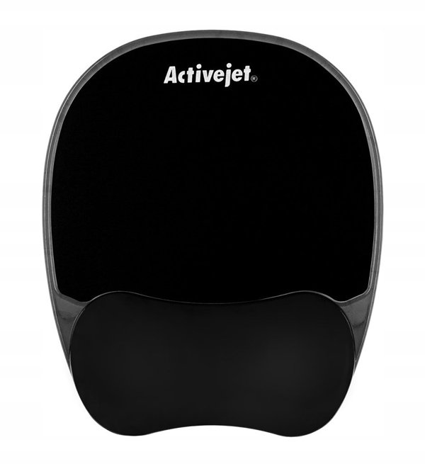 Τζελ mouse pad Activejet μαύρο