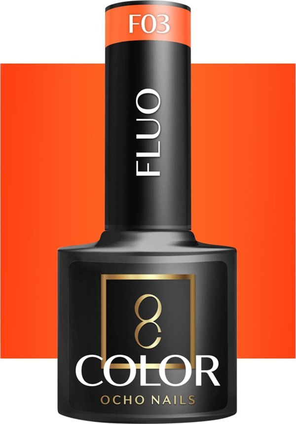 Activeshop OCHO NAILS Lakier hybrydowy fluo F03 -5 g