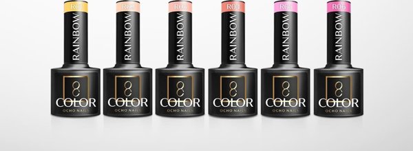 Activeshop OCHO NAILS Lakier hybrydowy rainbow R12 -5 g
