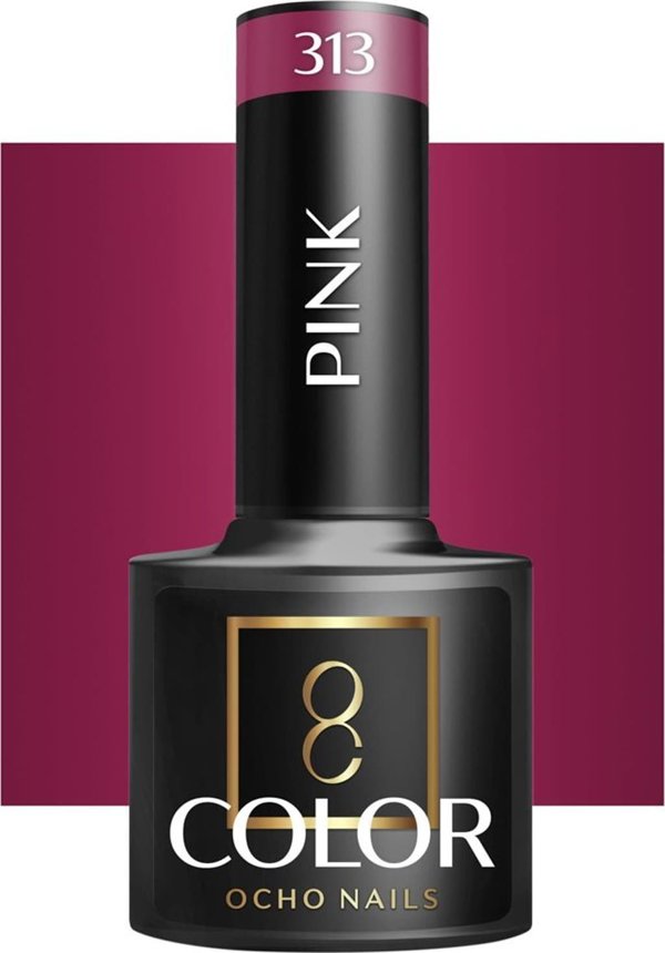 OCHO NAILS Υβριδικό Βερνίκι Νυχιών 313 Ροζ 5g - Activeshop