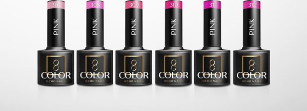 OCHO NAILS Υβριδικό Βερνίκι Νυχιών 313 Ροζ 5g - Activeshop