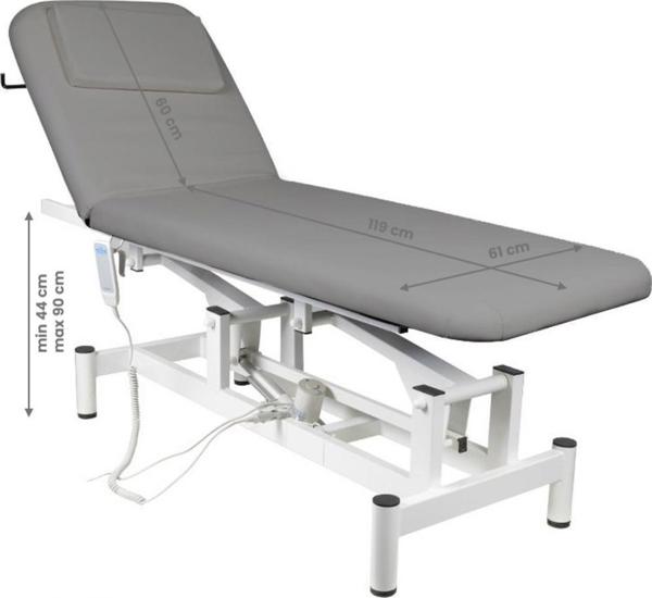 Activeshop 079 Ηλεκτρικό Κρεβάτι Μασάζ, 1 Μοτέρ, Γκρι