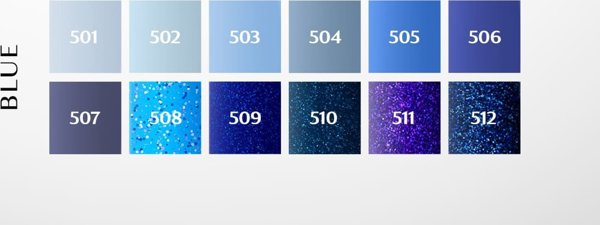 Activeshop OCHO NAILS Lakier hybrydowy blue 502 -5 g