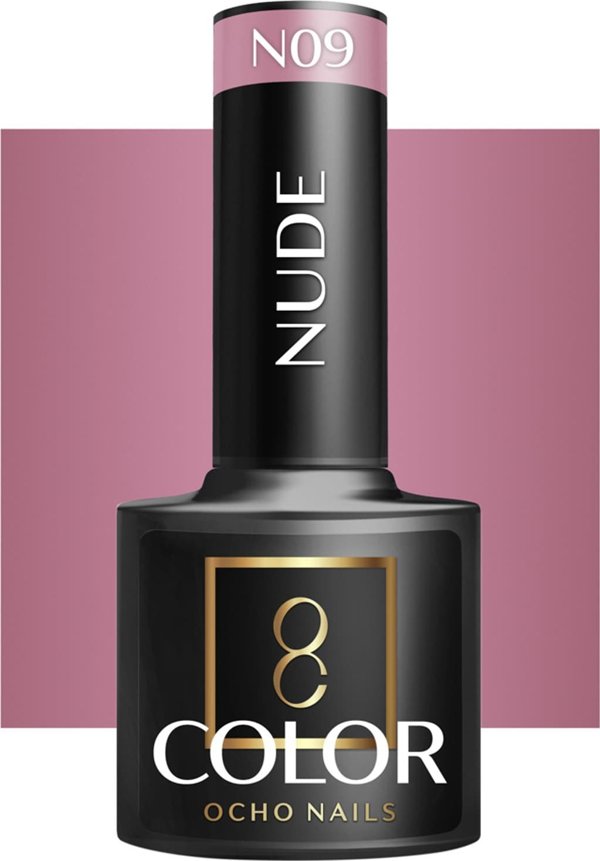 Activeshop OCHO NAILS Lakier hybrydowy nude N09 -5 g