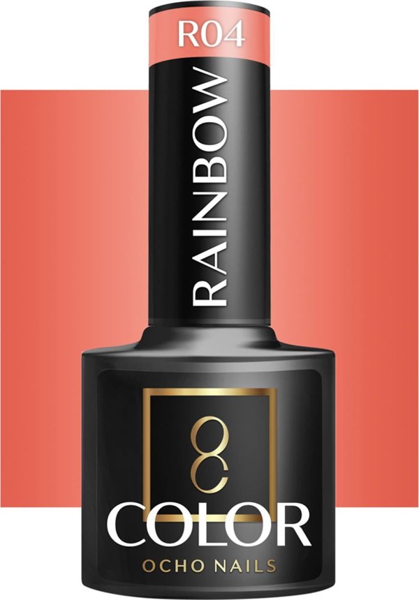Activeshop OCHO NAILS Lakier hybrydowy rainbow R04 -5 g