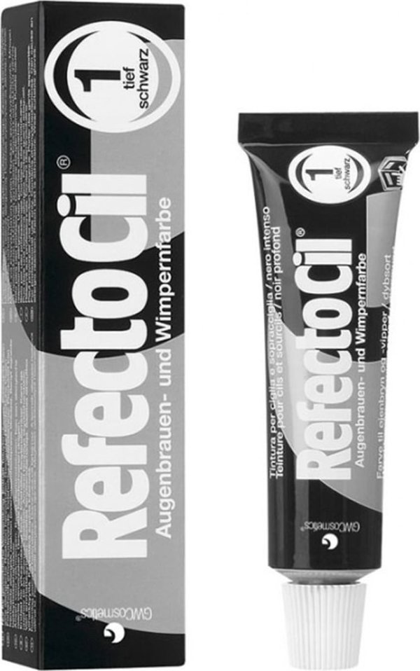 RefectoCil Βαφή Βλεφαρίδων & Φρυδιών Pure Black 15ml - Activeshop