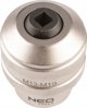 Neo Προσαρμογέας Για Κολαούζα 1/2" DR, M13-M19, Ατσάλινος Αντάπτορας Υψηλής Αντοχής