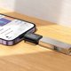 Adapter OTG Lightning do USB A Hoco UA31A czarny