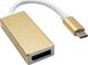 Adapter USB Akyga USB-C - DisplayPort Zloty (AK-AD-56)