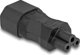 Delock Προσαρμογέας IEC 60320 C14 σε IEC 60320 C5 (80468), Αντάπτορας Τροφοδοσίας, Μαύρο
