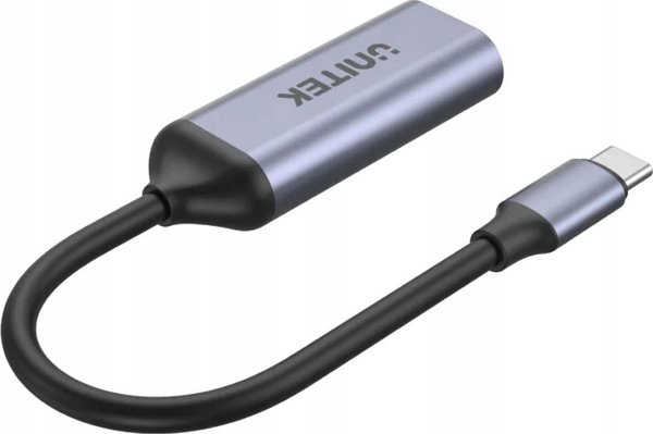 Unitek Προσαρμογέας USB-C σε HDMI 2.1, Ανάλυση 8K 60Hz, Γκρι, 15cm