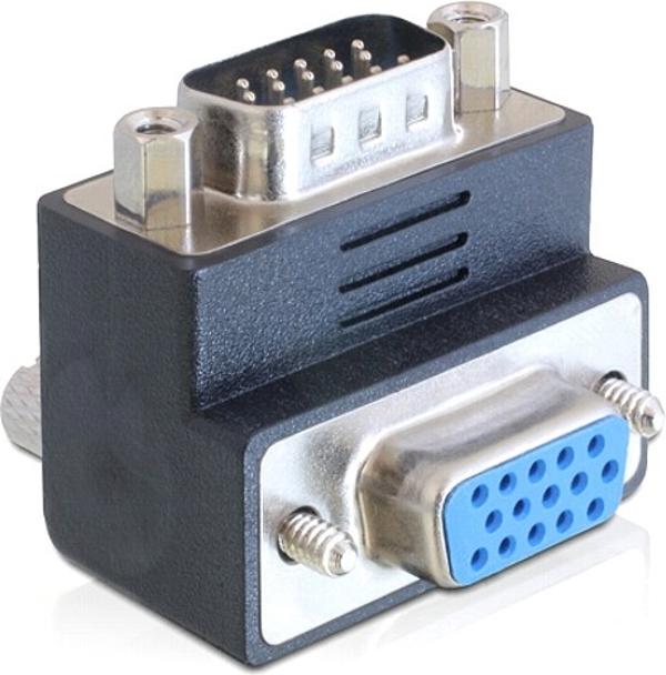 Adapter AV Delock czarny (65289)